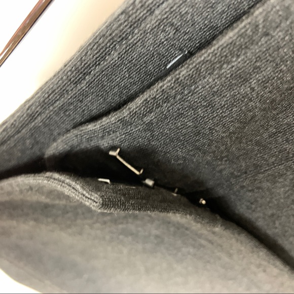 Eileen Fisher Milano Knit Slim Pants Small Gray - Picture 6 of 8